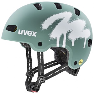 Uvex, Uvex Kid 4 Style MIPS, Fahrradhelm, Junior, grün