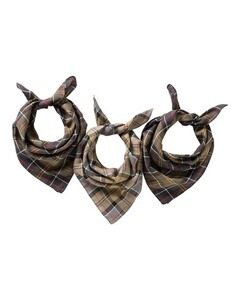 Barbour, 3er-Pack Stofftaschentücher Tartan Pocket Squares, 