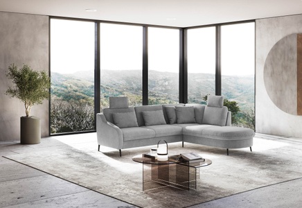 sit&more Ecksofa »Soul L-Form«, wahlweise mit Bettfunktion und Bettkasten oder Schubkasten
