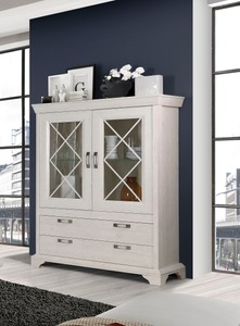 FORTE Highboard, Breite 123 cm inkl. Beleuchtung