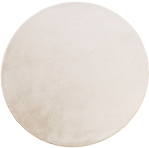 LEONIQUE, Leonique Fellteppich »Balu«, rund, 20 mm Höhe, Kunstfell in Kaninchenfell Haptik, fussbodenheizungsgeeignet, pflegeleicht, ideale Teppiche für Wohnzimmer, Schlafzimmer, Esszimmer, Arbeitszimmer, 