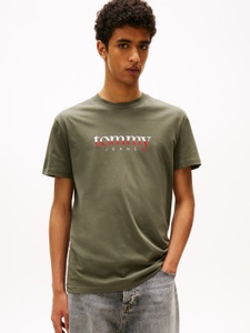 TOMMY JEANS, Tommy Jeans T-Shirt "aus Jersey mit Logo"