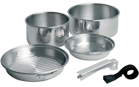 Campingaz, Trekking-Geschirrset, Alu, 5-teilig, Topf-Set, Campingaz Topf-Set »5-teilig«, Aluminium