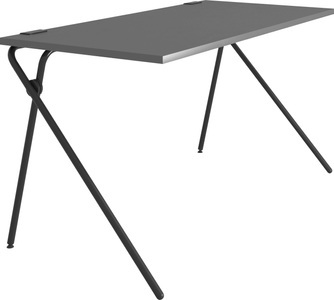 Müller SMALL LIVING, Müller SMALL LIVING Sekretär »PLATO Two«, schwarzes Gestell, Home Office minimal, einfach zusammenklappen, Müller SMALL LIVING Sekretär »PLATO Two«, schwarzes Gestell, Home Office minimal, einfach zusammenklappen