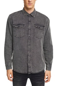 Esprit, Esprit Jeanshemd, mit Brusttaschen, 
