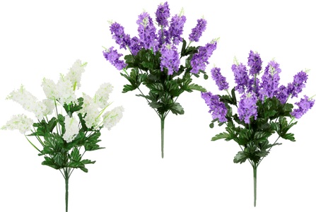 IGEA, I.GE.A. Kunstblume »Fliederbusch«, 3er Set Hochzeitsdeko Dekoblume Frühling Glyzinien Wisteria Blauregen, I.GE.A. Kunstblume »Fliederbusch«, 3er Set Hochzeitsdeko Dekoblume Frühling Glyzinien Wisteria Blauregen