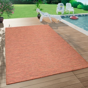 PACO HOME, Paco Home Teppich »Sonset«, rechteckig, 5 mm Höhe, Flachgewebe, In- und Outddor geeignet, Wohnzimmer, 
