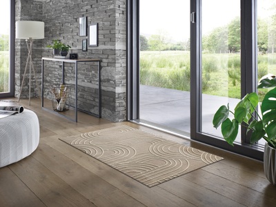 wash+dry by Kleen-Tex, wash+dry by Kleen-Tex Teppich »Sand Twist«, rechteckig, wash+dry by Kleen-Tex Teppich »Sand Twist«, rechteckig, 9 mm Höhe