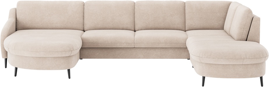sit&more Wohnlandschaft »Soul U-Form«, wahlweise mit Bett und Bettkasten