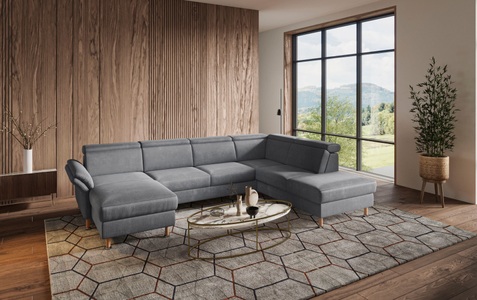 Home affaire Wohnlandschaft, wahlweise mit motorischer Relaxfunktion