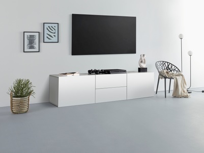 borchardt Möbel, borchardt Möbel Lowboard »Sophia«, Breite 139 cm mit 2 Schubkästen, stehend und hängend, borchardt Möbel Lowboard »Sophia«, Breite 139 cm mit 2 Schubkästen, stehend und hängend