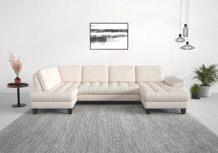 SIT&MORE, sit&more Wohnlandschaft, wahlweise mit Bettfunktion, Bettkasten, Sitztiefenverstellung, sit&more Wohnlandschaft »Westham U-Form«, wahlweise mit Bettfunktion, Bettkasten, Sitztiefenverstellung