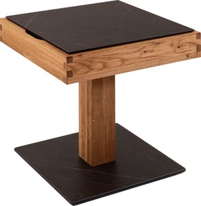 VIERHAUS, Vierhaus Couchtisch, Couchtisch, Platte HPL Auflage Marmara Nero, höhenverstellbar durch Ilse Hydroliftmechanik, rollbar, geschlossenes Ablagefach, Vierhaus Couchtisch, Couchtisch, Platte HPL Auflage Marmara Nero, höhenverstellbar durch Ilse Hydroliftmechanik, rollbar, geschlossenes Ablagefach