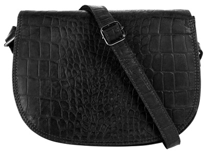 CLUTY, Cluty Umhängetasche, (1 tlg.), echt Leder, Cluty Umhängetasche, echt Leder