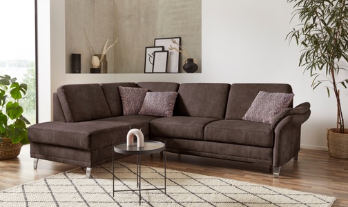 sit&more Ecksofa »Clio V«, wahlweise mit Bettfunktion und Bettkasten, inklusive Federkern