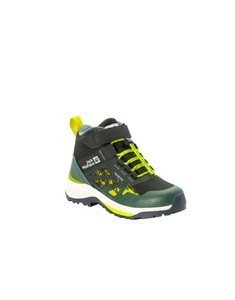 Jack Wolfskin, Jack Wolfskin Jack Wolfskin Villi Hiker Texapore grün, Jack Wolfskin Wasserdicht Outdoor Schuhe Kinder Villi Hiker Texapore Mid Kids 32 slate green slate green