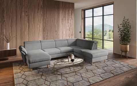 Home affaire Wohnlandschaft, wahlweise mit motorischer Relaxfunktion