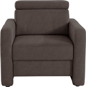 sit&more Sessel »Bologna«, mit Federkern, inklusive Kopfteilverstellung