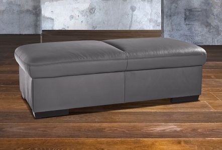 exxpo - sofa fashion, exxpo - sofa fashion Hocker, exxpo - sofa fashion Hocker »Salerno Bankhocker, bequem und komfortabel«