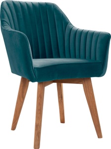 PREMIUM COLLECTION BY HOME AFFAIRE, Premium collection by Home affaire Armlehnstuhl »Tenor«, 1 St., Luxus-Microfaser, Mit verschiedenen Gestellen erhältlich, 