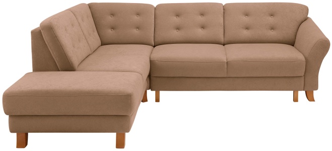 HOME AFFAIRE, Home affaire Ecksofa »Trondheim«, mit Federkern, Home affaire Ecksofa »Trondheim L-Form«, mit Federkern