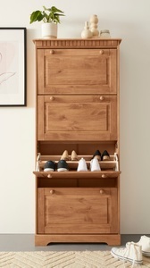 Home affaire Schuhschrank »Lisa«, mit 4 Klappen, Höhe 172 cm, Breite 75 cm