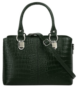 CLUTY, Cluty Umhängetasche, (1 tlg.), echt Leder, Made in Italy, Cluty Umhängetasche, echt Leder, Made in Italy