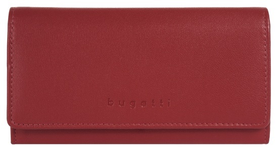 Bugatti, bugatti Geldbörse »PUNTO«, (1 tlg.), echt Leder, bugatti Geldbörse »PUNTO«, echt Leder