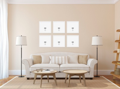 ANDAS, andas Bilderrahmen-Set »Bilderrahmen 6er«, (Set, 6 St., 6x 30x30 cm), andas Bilderrahmen-Set »Bilderrahmen 6er«, (Set, 6 St., 6x 30x30 cm)