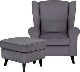 Home affaire Sessel »CHISTELLE«, Ohrensessel, auch in Bouclé, B/T/H: 81/87/99 cm