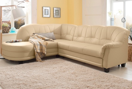 HOME AFFAIRE, Home affaire Ecksofa »Camelita«, wahlweise mit Bettfunktion, 