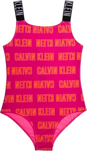 Calvin Klein Swimwear, Calvin Klein Swimwear Badeanzug »SWIMSUIT-PRINT«, mit Calvin Klein Brandwording, 