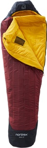 Nordisk, Nordisk Oscar -10° Mummy Schlafsack M rio red/mustard yellow/black 2020 Mumienschlafsäcke, Nordisk Oscar -10 Mummy Schlafsack