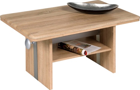 Pro-Line, PRO Line Couchtisch »Avant«, mit Funktion, höhenverstellbar mit Lift, wahlweise mit oder ohne ausziehbare Platte, Ablageboden, rechteckig, PRO Line Couchtisch »Avant«, Funktion, höhenverstellbar mit Lift, mit oder ohne ausziehbare Platte