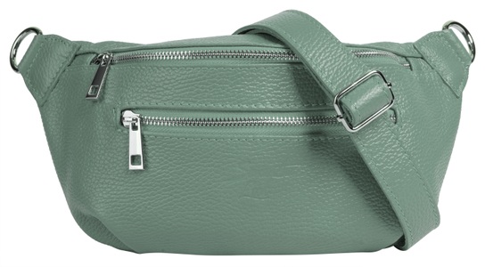 SAMANTHA LOOK, Samantha Look Gürteltasche, echt Leder, Made in Italy, Samantha Look Gürteltasche, echt Leder, Made in Italy