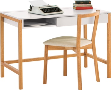 Woodman, Woodman - Schreibtisch Northgate - 112 x 60 x 76 cm, Woodman Schreibtisch »Northgate«, im skandinavian Design