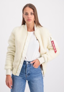 Alpha Industries, Alpha Industries Bomberjacke »Alpha Industries Women - Bomber & Flight Jackets«, Alpha Industries Bomberjacke »ALPHA INDUSTRIES Women - Bomber Jackets MA-1 VF Teddy Wmn«