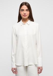 ETERNA Mode GmbH, Viscose Shirt Bluse in off-white unifarben, Viscose Shirt Bluse in off-white unifarben