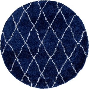 Myflair Möbel & Accessoires Teppich »Temara Shag«, rund, 51 mm Höhe