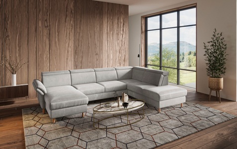 Home affaire Wohnlandschaft, wahlweise mit motorischer Relaxfunktion