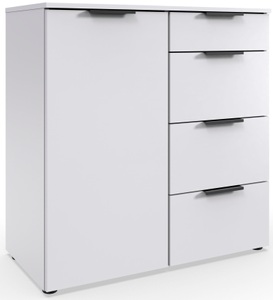 Fresh To Go Kombikommode »Level«, 1-türig mit 4 Schubladen, soft-close Funktion, 81cm breit, 84cm hoch