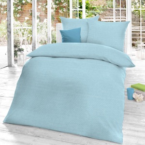 Schlafgut, Schlafgut Bettwäsche »Mako-Satin«, (3 tlg.), Bettwäsche in Mako Satin Qualität, Satin mit seidigem Glanz, 
