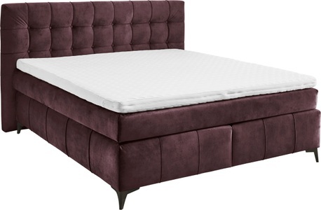 ED EXCITING DESIGN, ED EXCITING DESIGN Boxspringbett »Oregon«, inkl. Duo-Matratze - Kokosmatte, Filzabdeckung