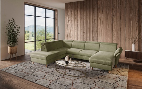 Home affaire Wohnlandschaft, wahlweise mit motorischer Relaxfunktion