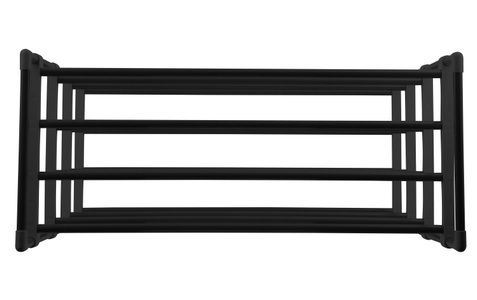 SCHOU, Schou Schuhregal 65 x 29 x 74 cm, Schwarz, Schou Schuhregal