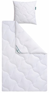 f.a.n. Schlafkomfort, f.a.n. Schlafkomfort Microfaserbettdecke »Wellness für die Haut«, normal, Bezug 100% Polyester, (1 St.), antibakterielle Bettdecke, 135x200 oder 155x220 cm, Sommer oder Winter, fan Microfaserbettdecke »Wellness für die Haut«, normal, Bezug 100% Polyester, (1 St.), antibakterielle Bettdecke, 135x200 oder 155x220 cm, Sommer oder Winter