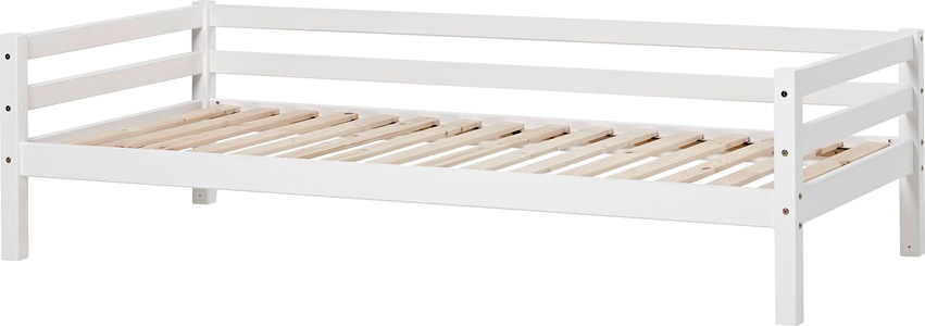 Hoppekids, Hoppekids Daybett, (Bett), Hoppekids Daybett »ECO Dream MY COLOR«, (Bett), Kinderbett 90x200 Massiv Weiss oder Grün