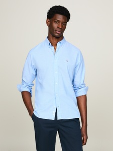 Tommy Hilfiger, Tommy Hilfiger Langarmhemd »1985 FLEX OXFORD RF SHIRT«, von der Kollektion aus 1985 inspiriert, 