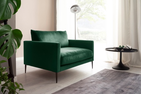 Trendfabrik, Trendfabrik Sessel, Trends by HG Sessel »Svea«, mit Metallfuss, frei im Raum stellbar