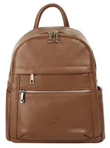 SAMANTHA LOOK, Samantha Look Cityrucksack, echt Leder, Made in Italy, Samantha Look Cityrucksack, echt Leder, Made in Italy